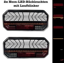 2x LED Rückleuchte Neon LKW