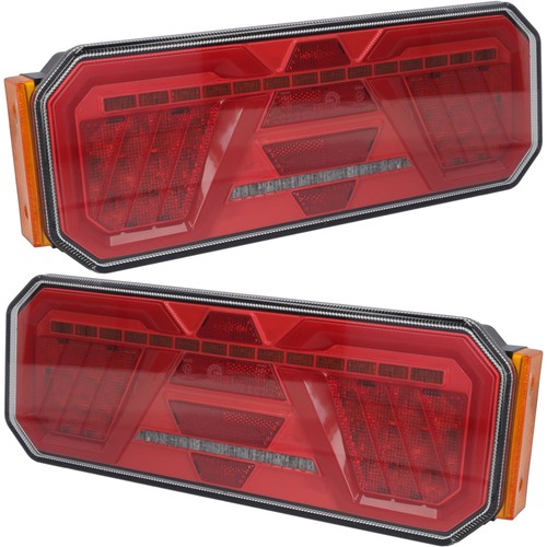 Led heckleuchten set - led, neon