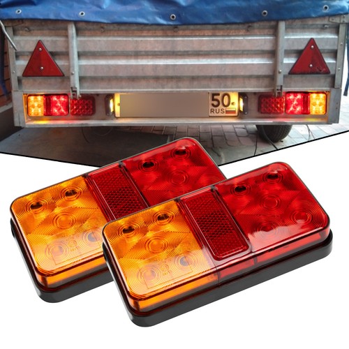 Led anhänger rücklicht - 2x,