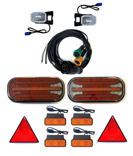 Anhängerbeleuchtung set led - anhängerbeleuchtung,