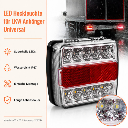 12v led rückleuchte blinker - led,