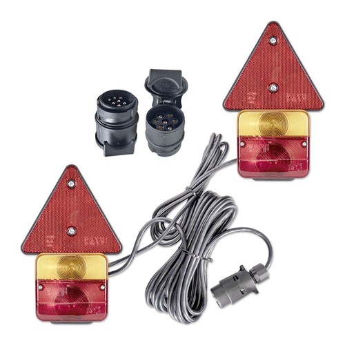 Rückleuchten set 12v magnet - set,