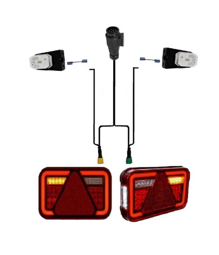 Anhänger beleuchtung led - anhänger,